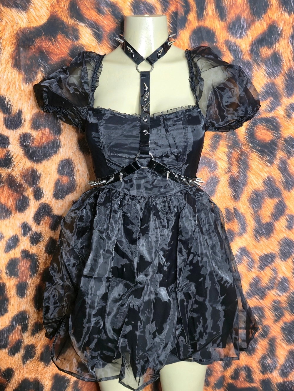 Hell On Earth Spiked Harness Dress